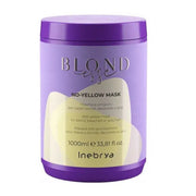 Inebrya, Blondesse No-Yellow, Hårbehandlingskräm mask, Neutralisera gula toner, 1000 ml