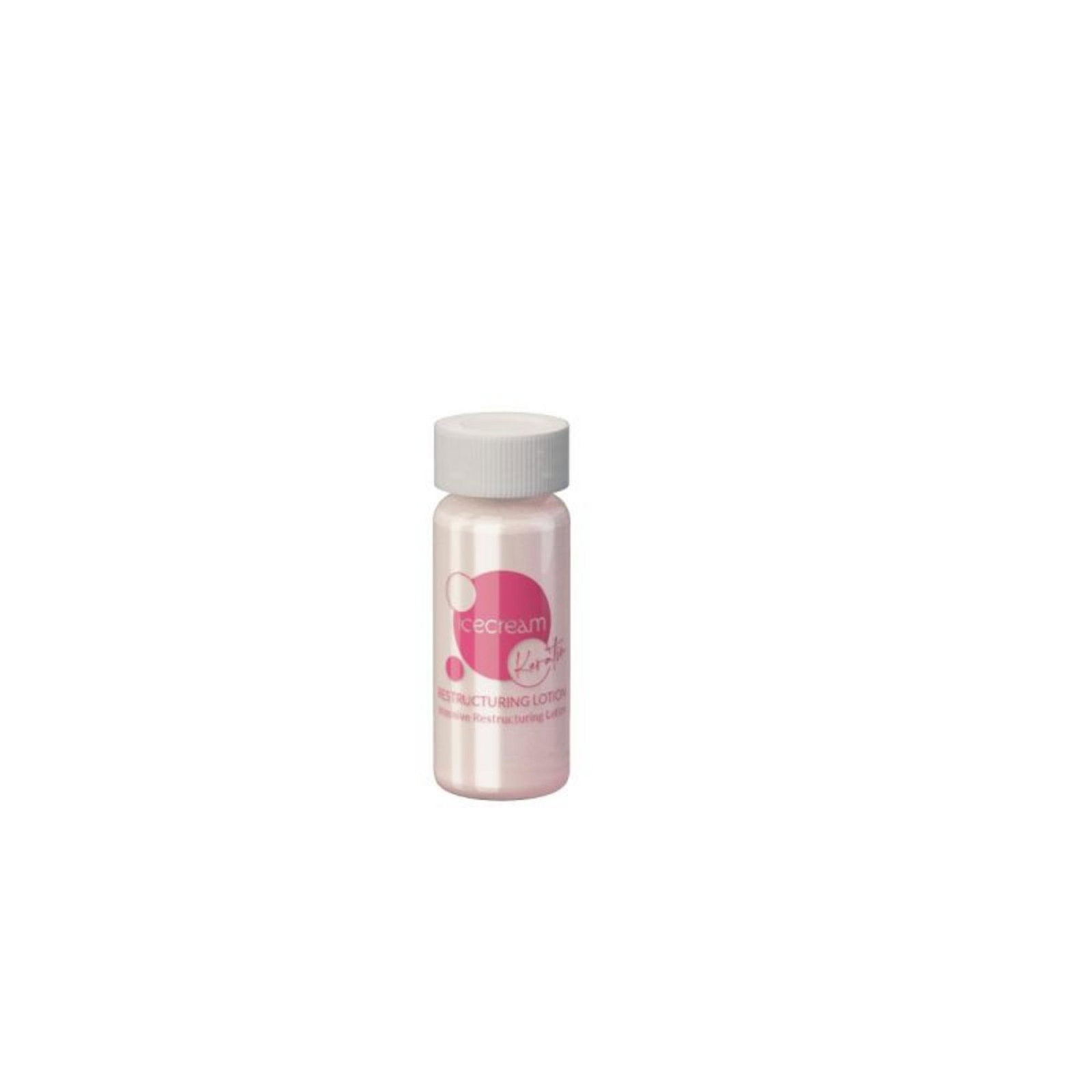 Inebrya, Ice Cream Keratin, Hårlotionsbehandling, Intensiv reparation, 12 st, 11 ml