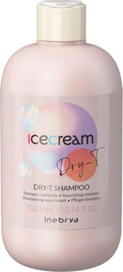 Inebrya, Ice Cream Dry-T, Hårschampo, Näringsrik, 300 ml