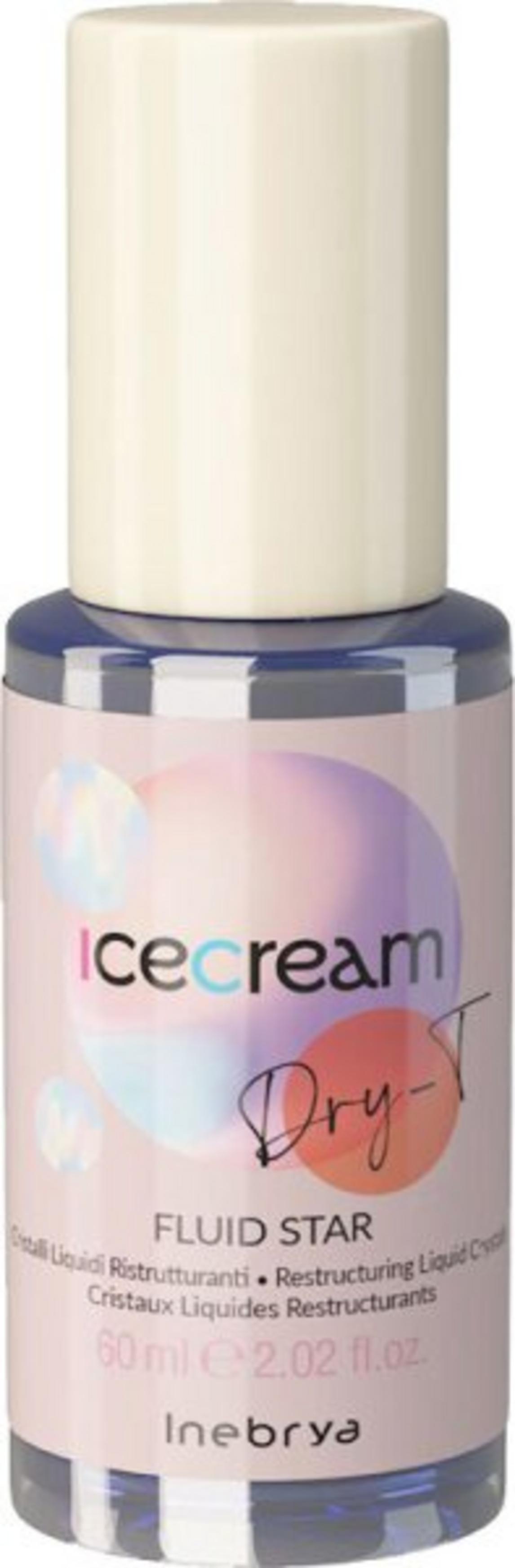 Inebrya, Ice Cream Dry-T, Näringsrik, Hårvätska, 60 ml