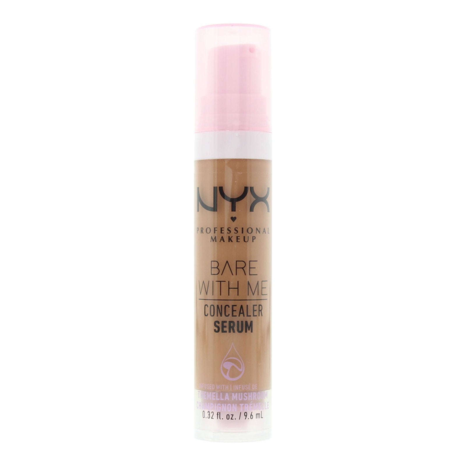 Nyx, Bare With Me Blur, Hydrering, Krämconcealer, 09, Djupguld, 9.6 ml