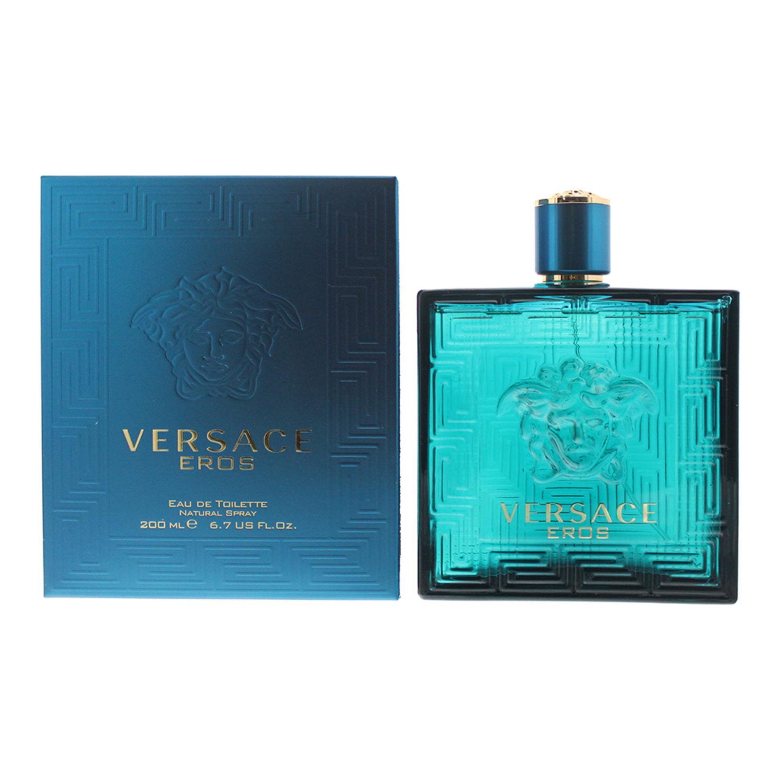 Versace, Eros, Eau de Toilette, För män, 200 ml