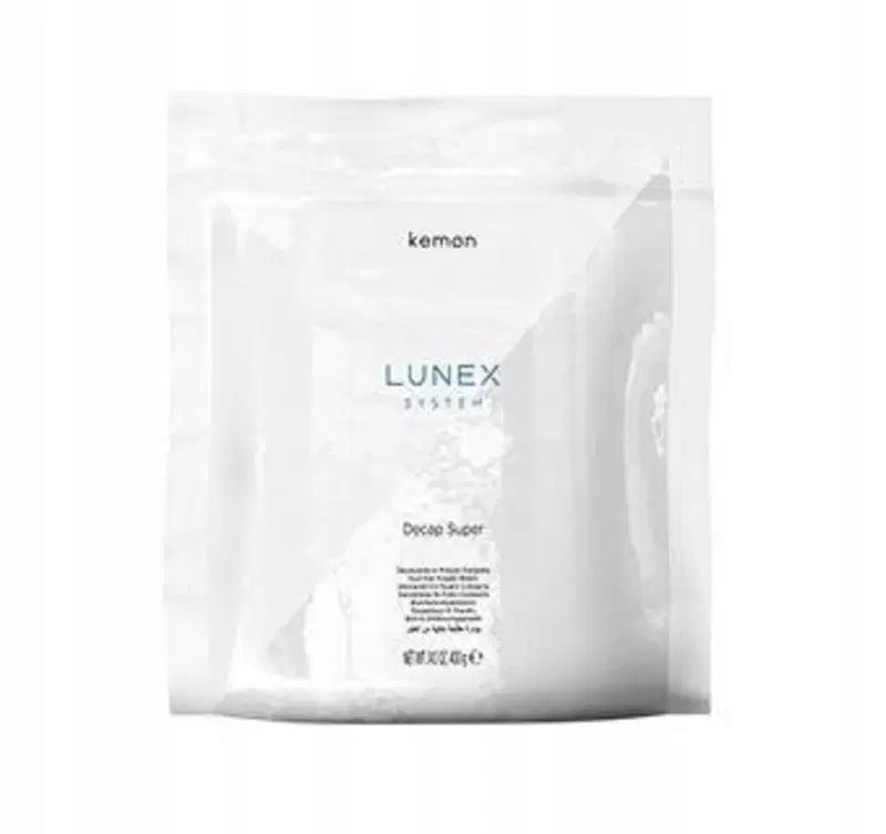 Kemon, Lunex System Clay Powder Lightener, Blixt, Håroxideringspulver, 2 st, 400 g
