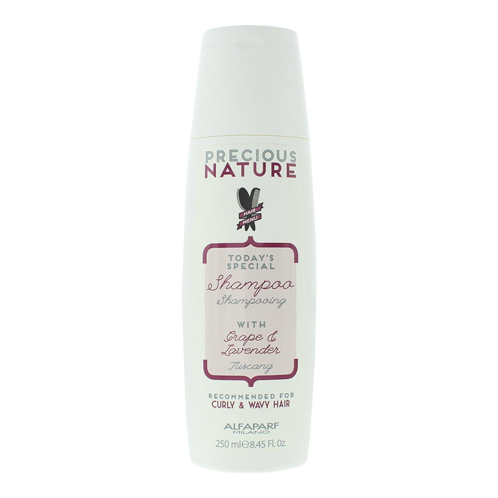 Alfaparf, Precious Nature Grape & Lavender, Hårschampo, 250 ml