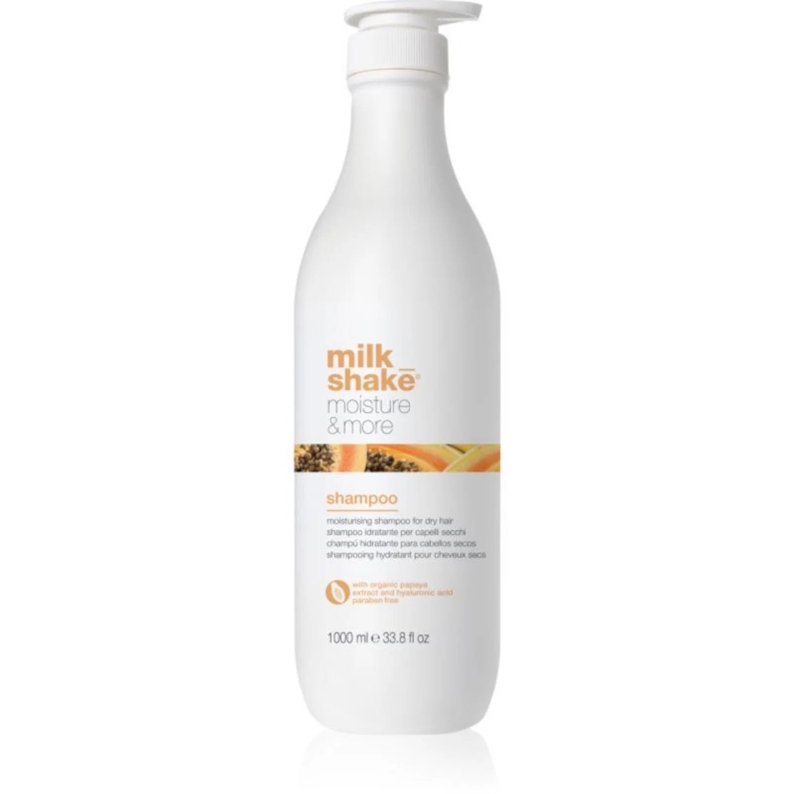Milk Shake, Moisture & More, Hårschampo, Återfuktande, 1000 ml