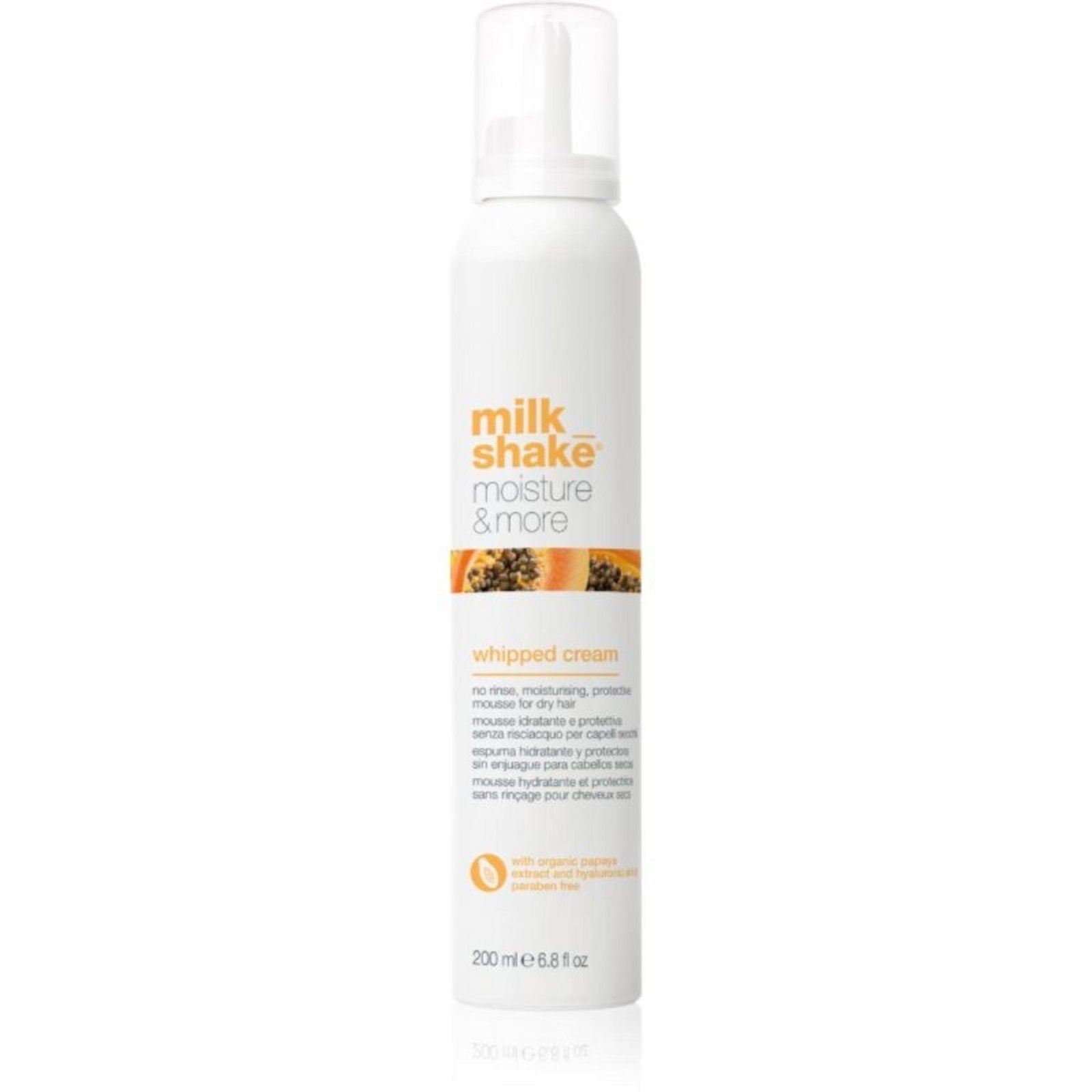 Milk Shake, Moisture & More, Hårstylingsskum, Återfuktande, 200 ml