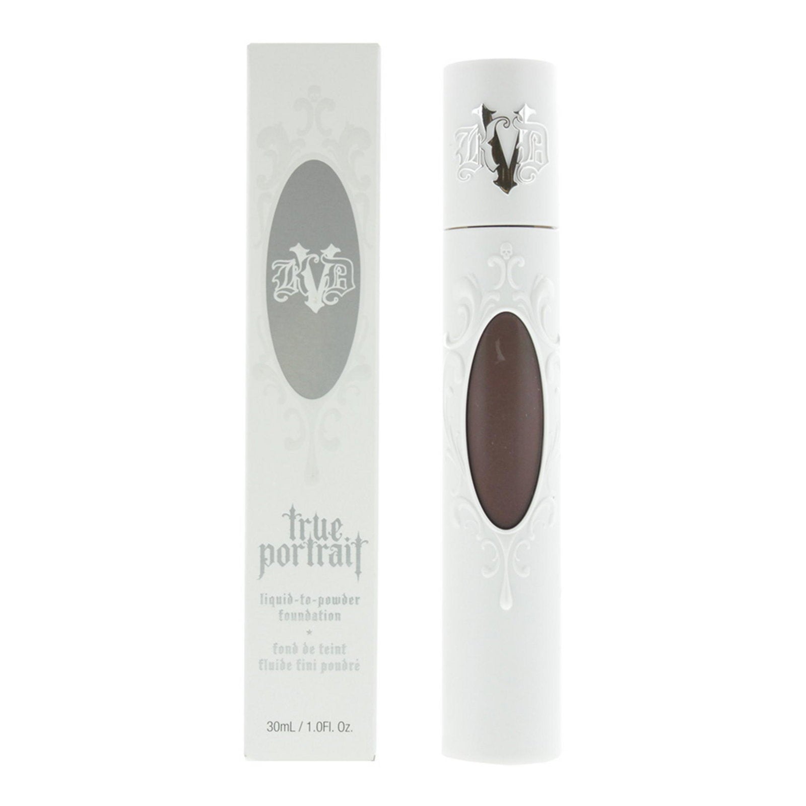 Kat Von D, True Portrait, Lätt täckning, Flytande foundation, 094, Djup, 30 ml