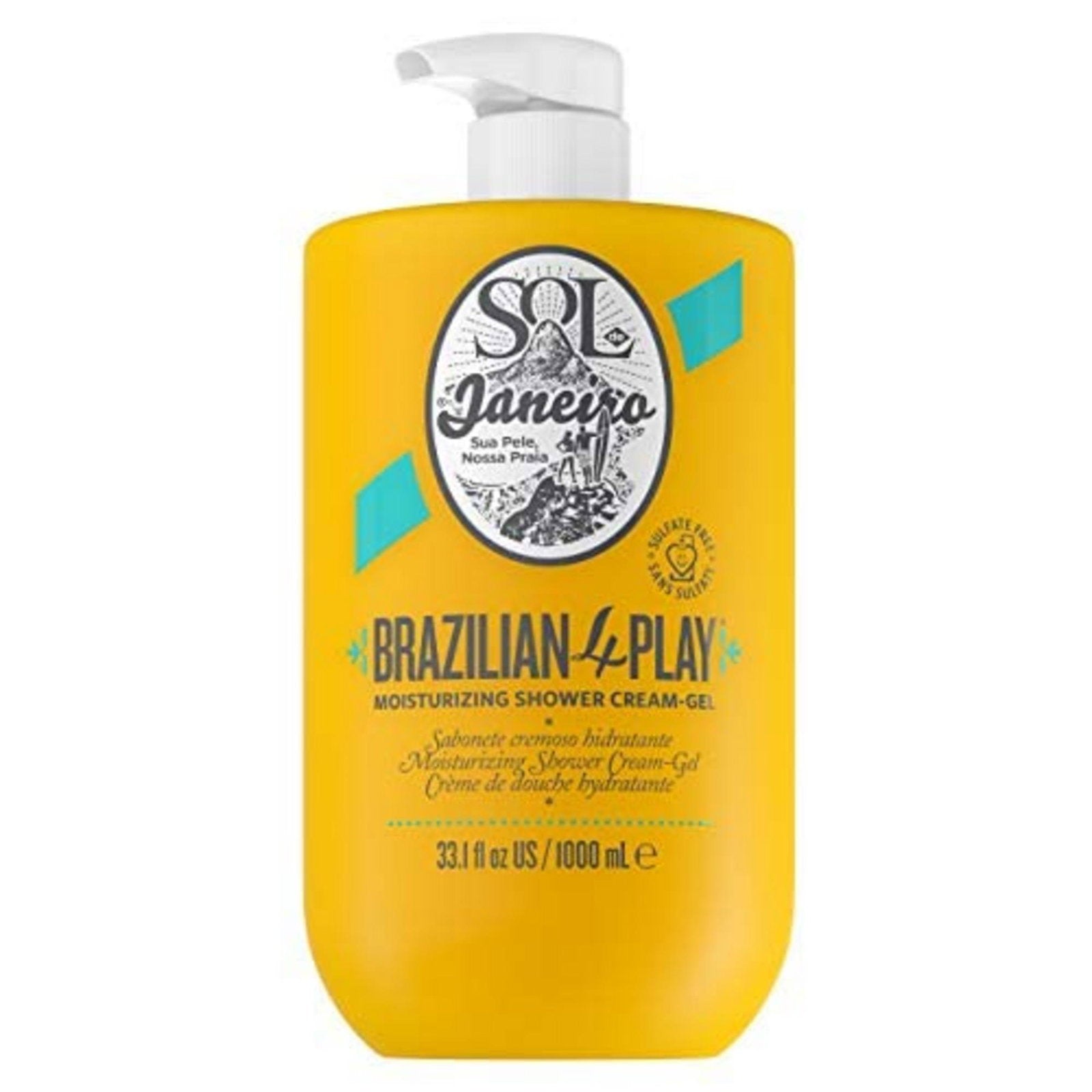 Sol de Janeiro, Brazilian Play, Återfuktande, Cheirosa, Duschkräm, Kropp, 1000 ml