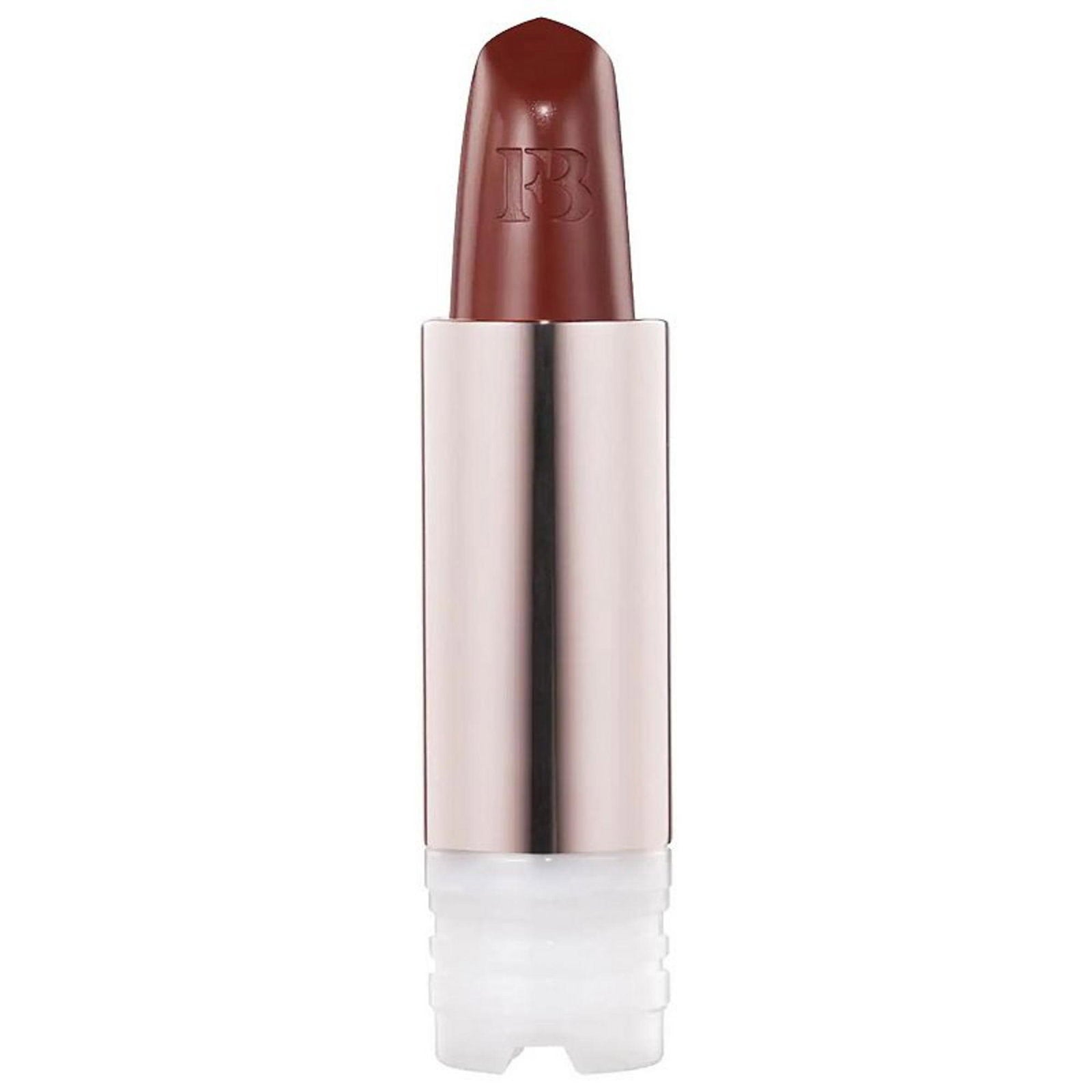 Fenty Beauty, Icon, Halvmatt, Krämigt läppstift, 134, Flaunty moster, Påfyllningsbar, 3.8 g