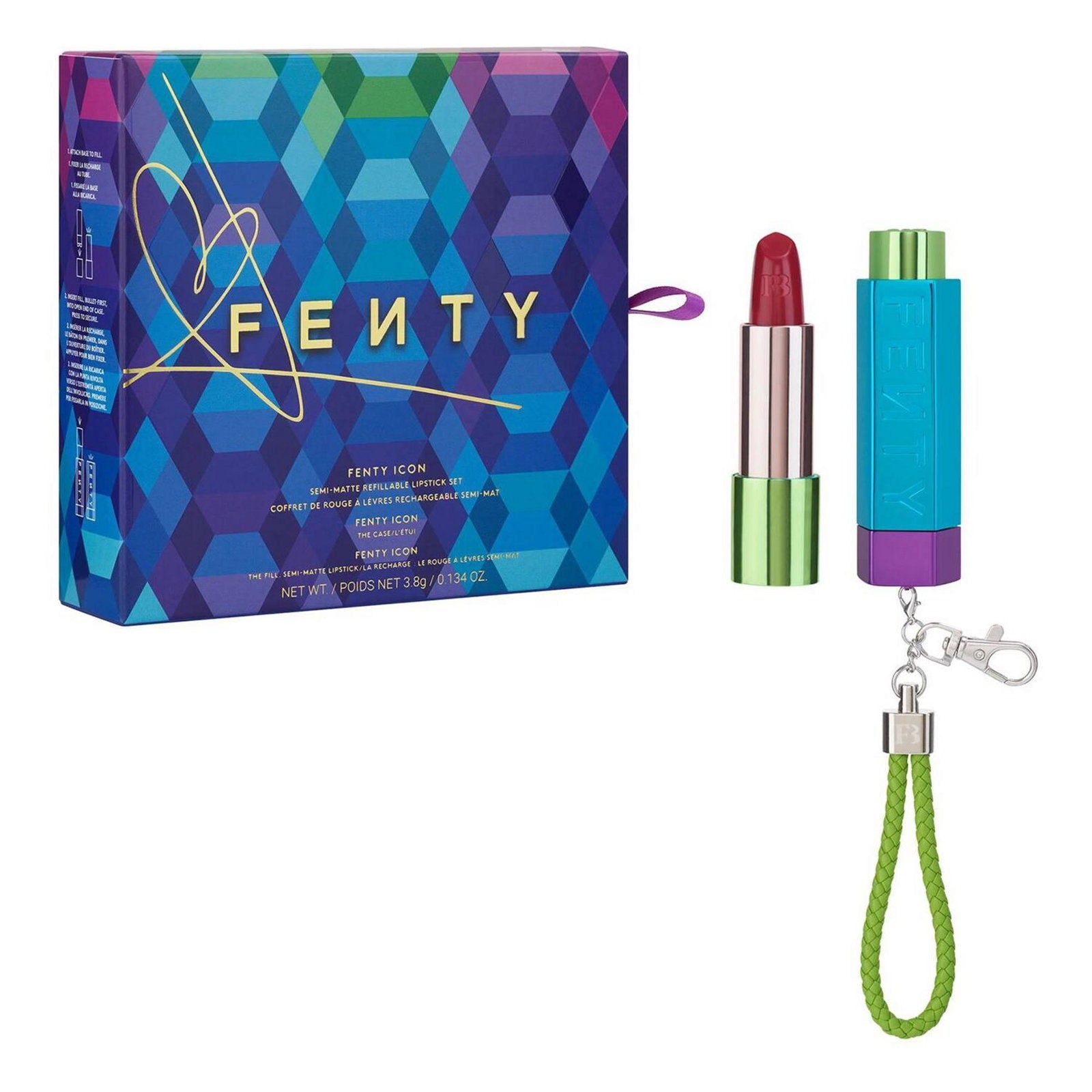 Fenty Beauty, Icon, Metallfodral för läppstift