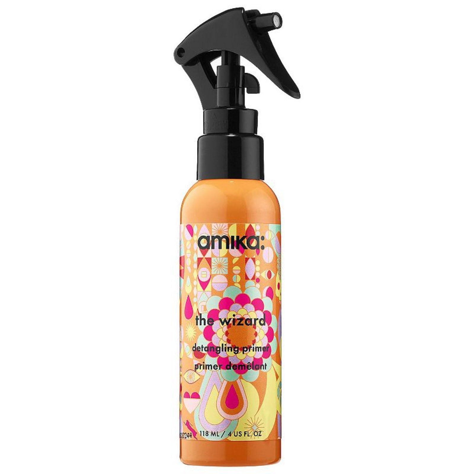 Amika, The Wizard, Hårprimer, Uppackning, Värmeskydd, Minskning av frizz, 118 ml