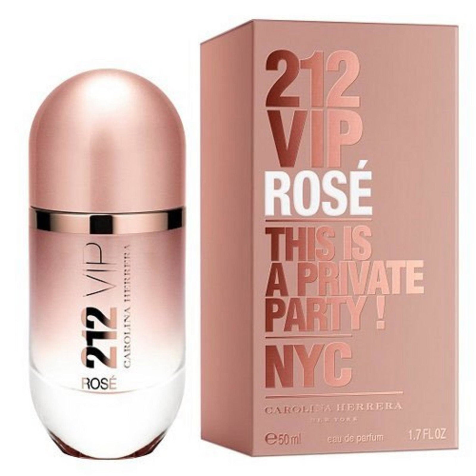 Carolina Herrera, 212 VIP Rose, Parfymvatten, För kvinnor, 50 ml