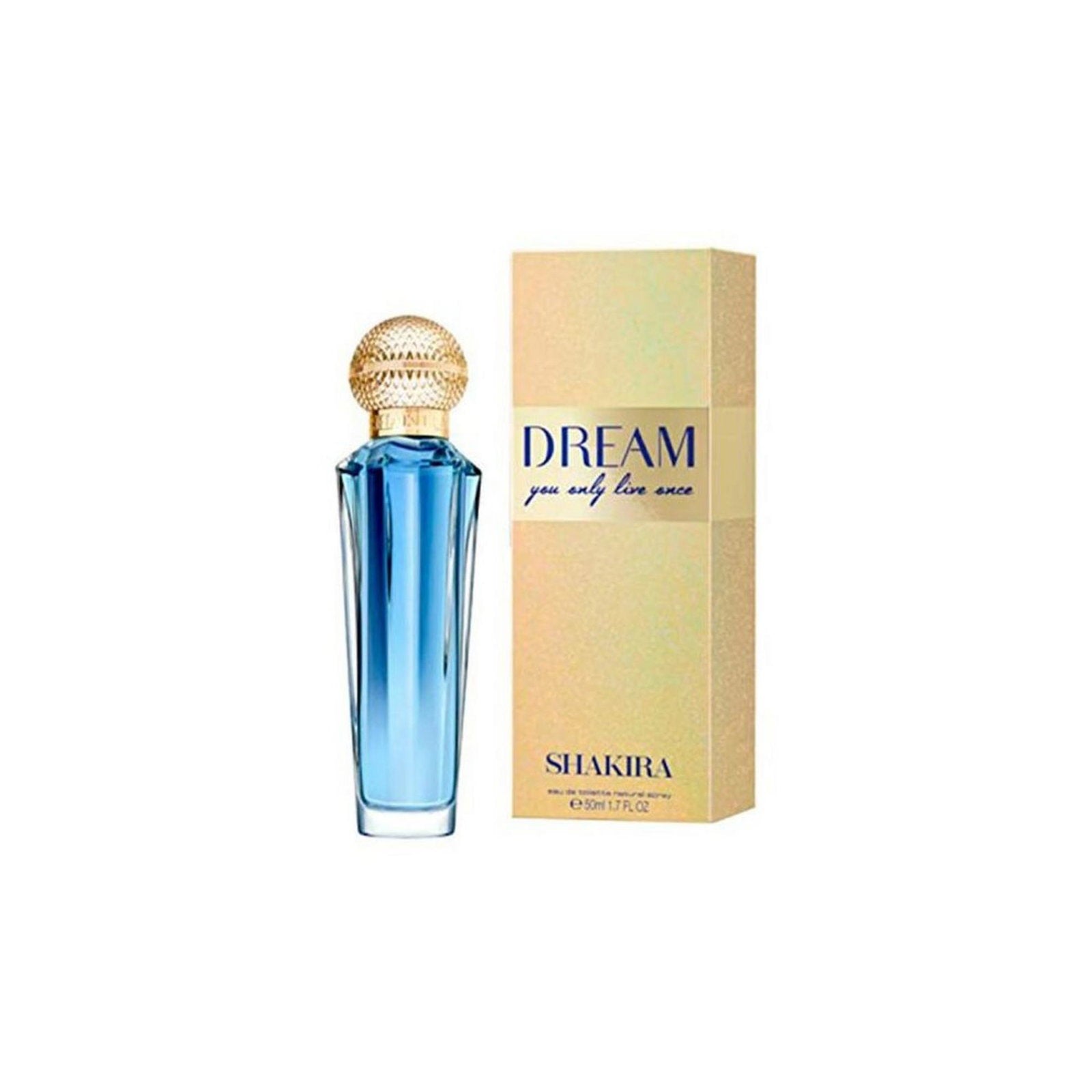 Shakira, Dream You Only Live Once, Eau de Toilette, För kvinnor, 50 ml