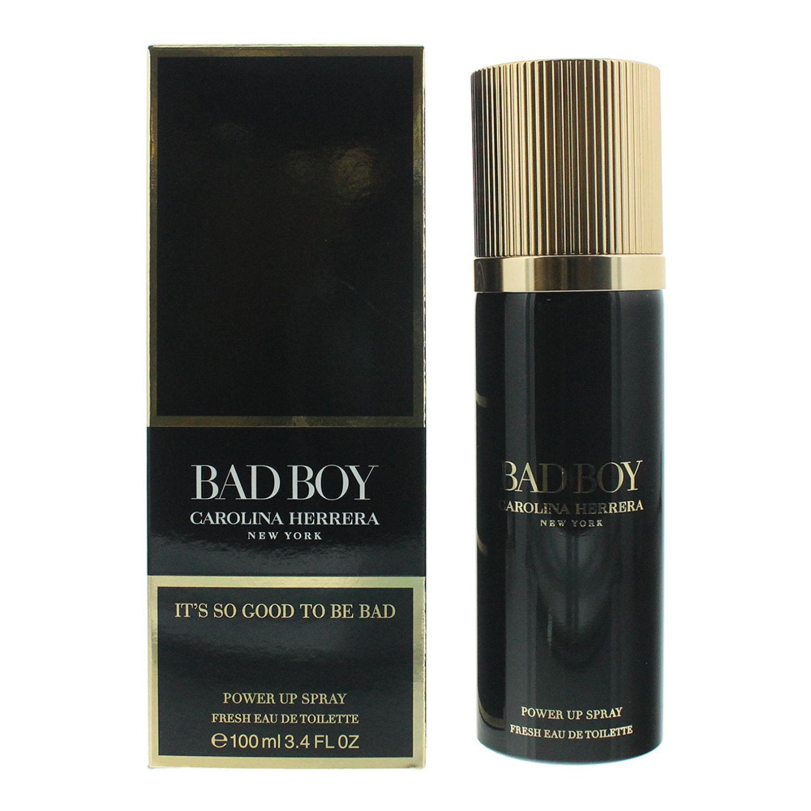 Carolina Herrera, Bad Boy Power Up Spray Fresh, Eau de Toilette, För män, 100 ml
