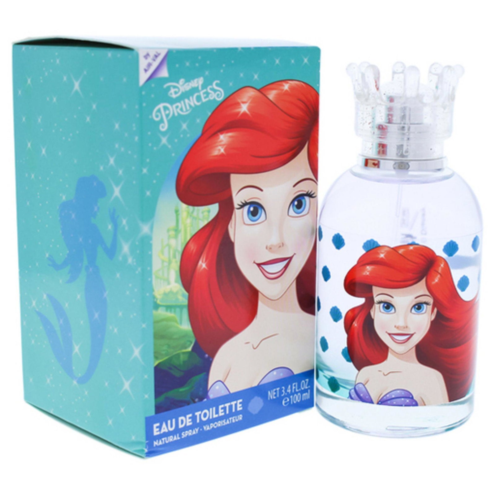 Disney, Princess Ariel, Eau de Toilette, För flickor, 100 ml