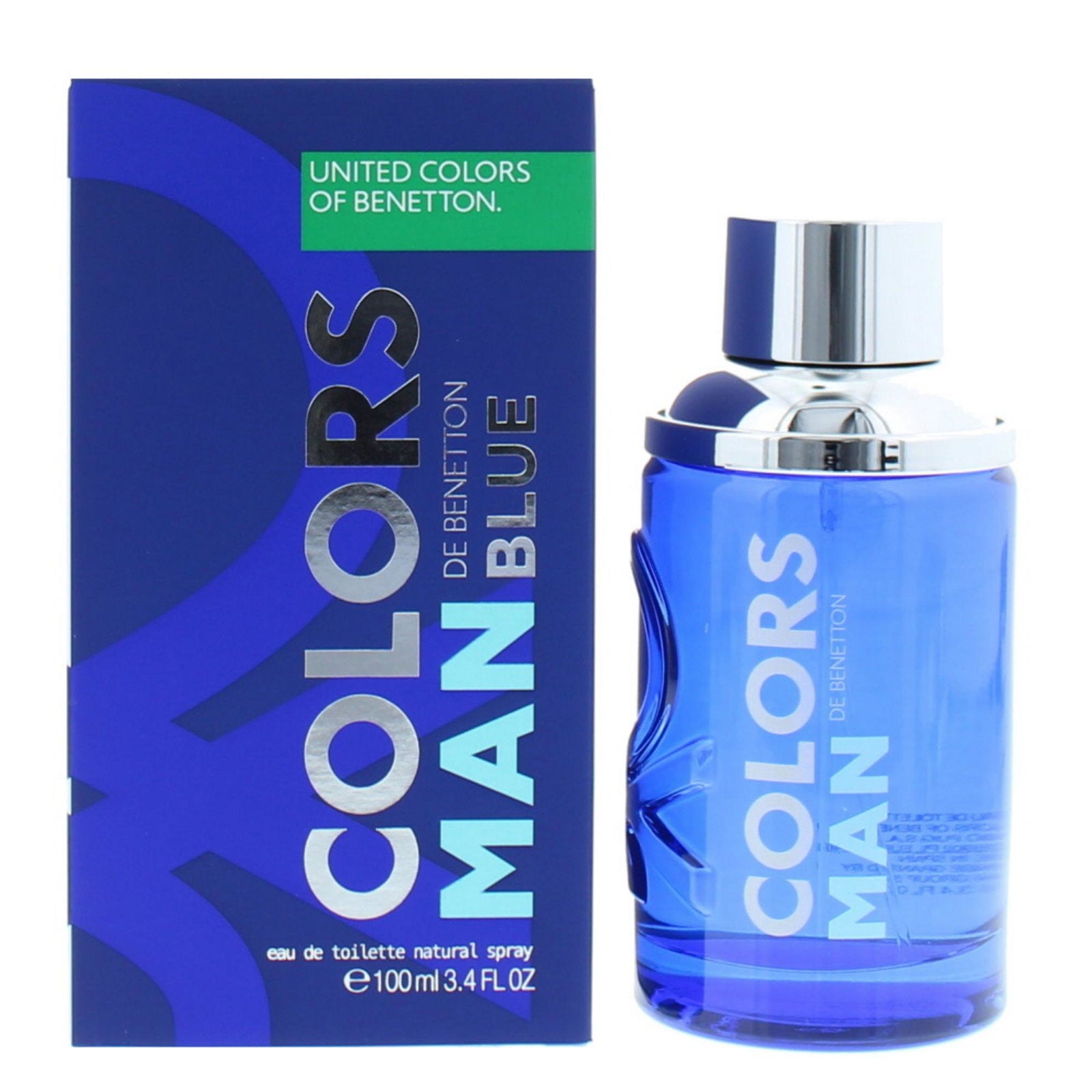 Benetton, Colors de Benetton Blue, Eau de Toilette, För män, 100 ml