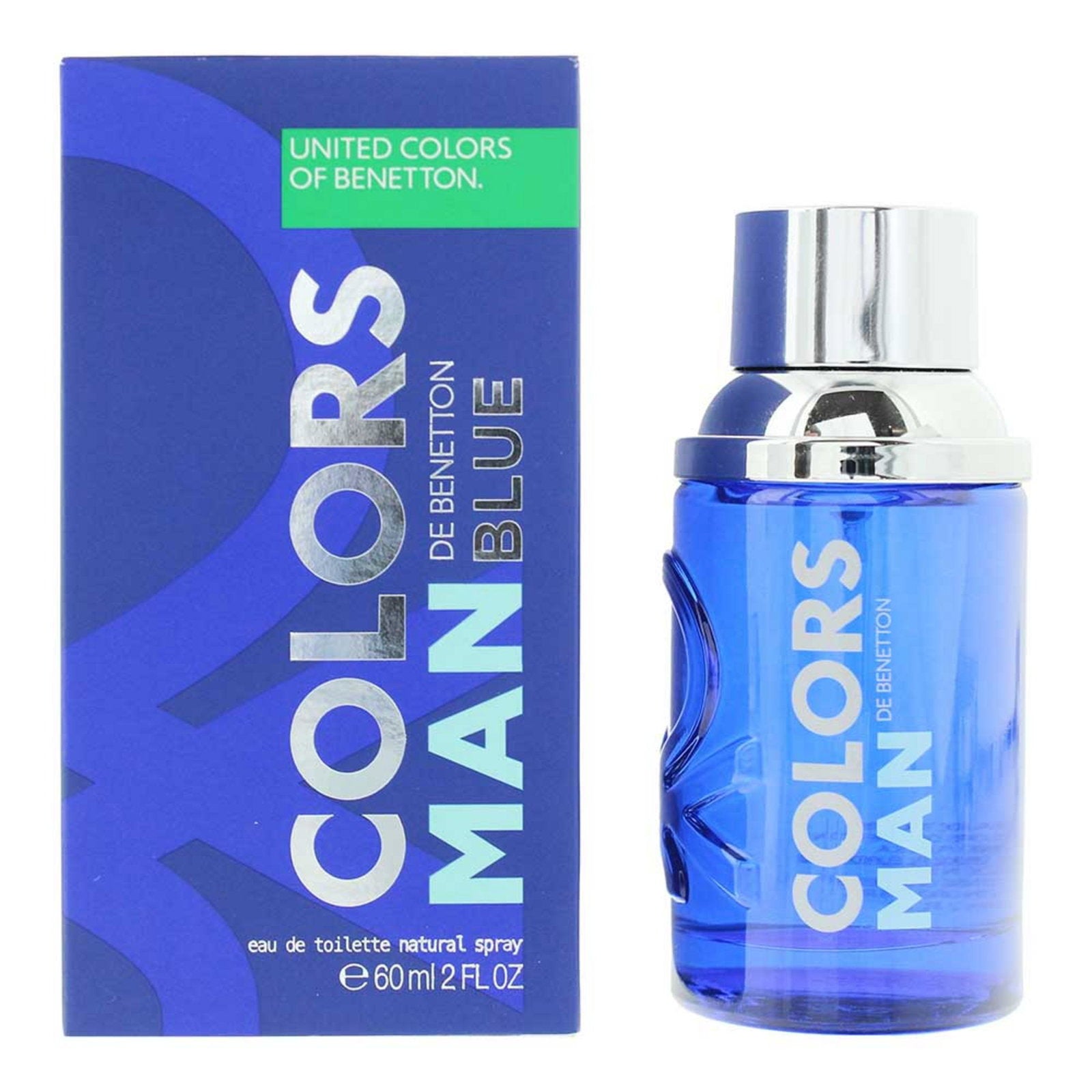 Benetton, Colors de Benetton Blue, Eau de Toilette, För män, 60 ml