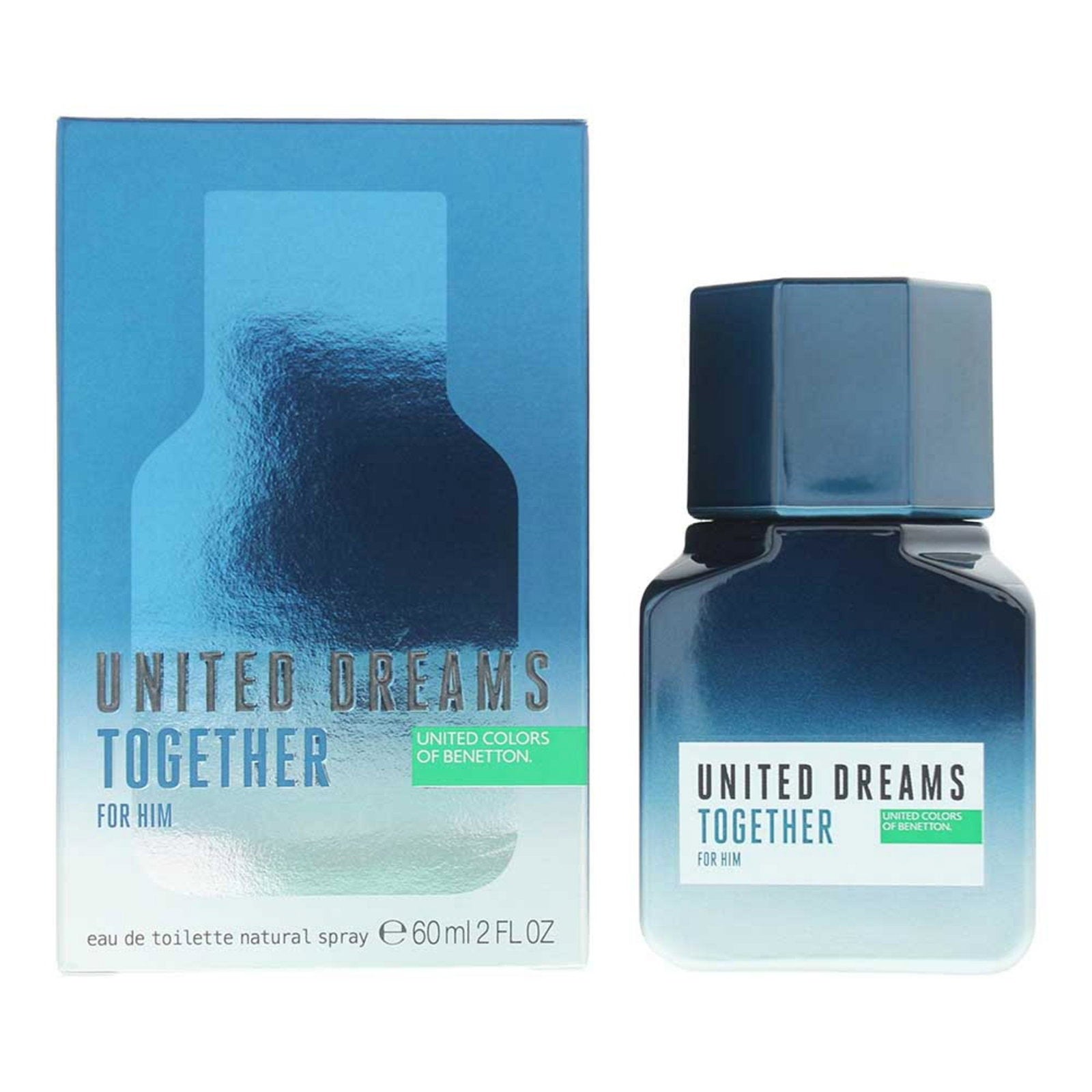 Benetton, United Dreams Together, Eau de Toilette, För män, 60 ml