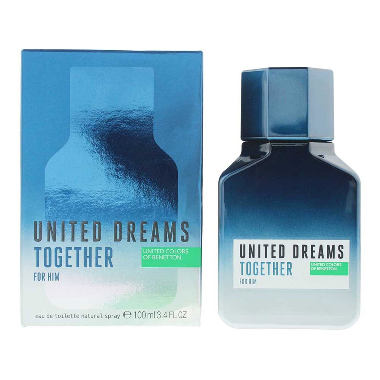 Benetton, United Dreams Together, Eau de Toilette, För män, 100 ml