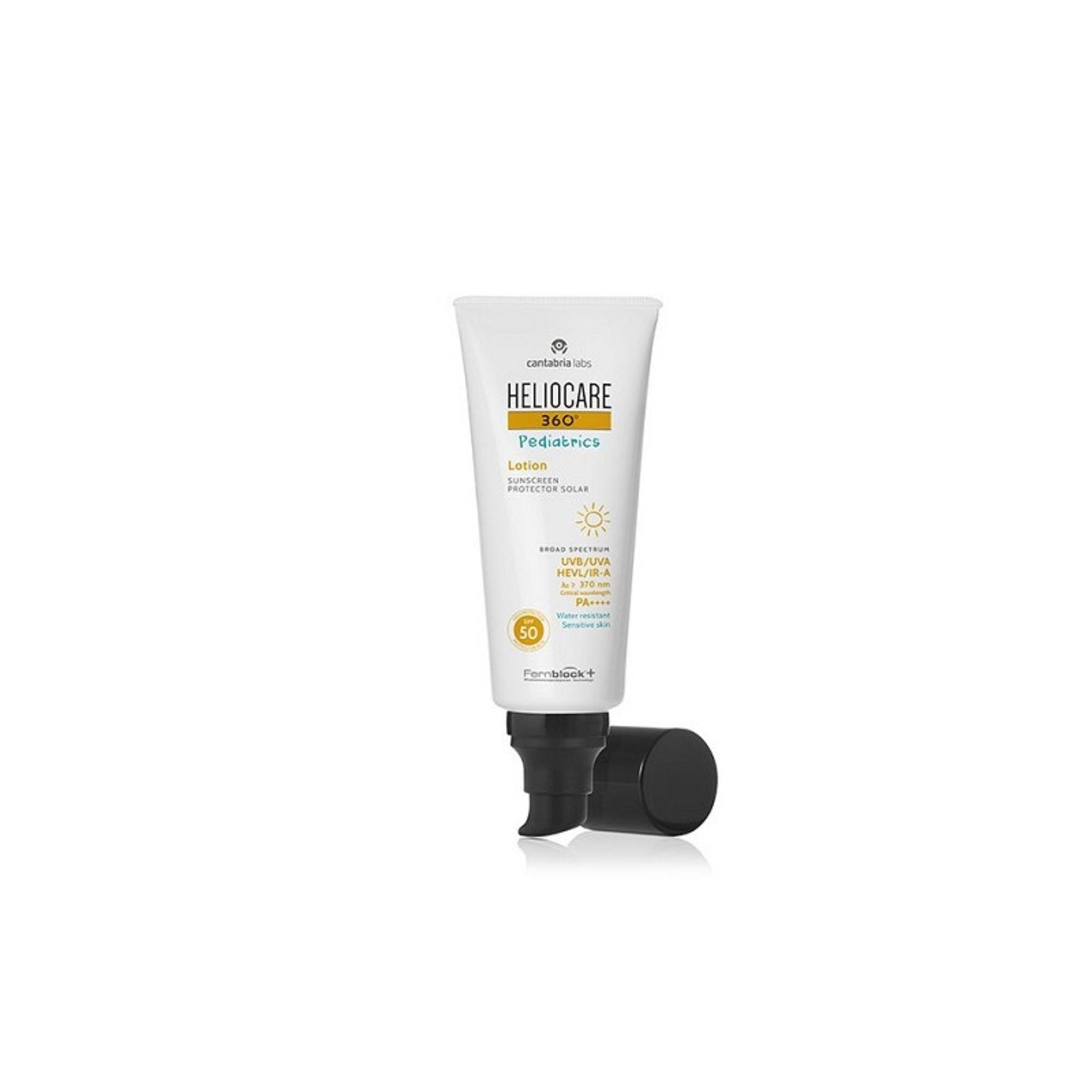 Cantabria Labs, Heliocare 360º Pediatrics, UV-skydd, Solkräm, SPF 50, 200 ml