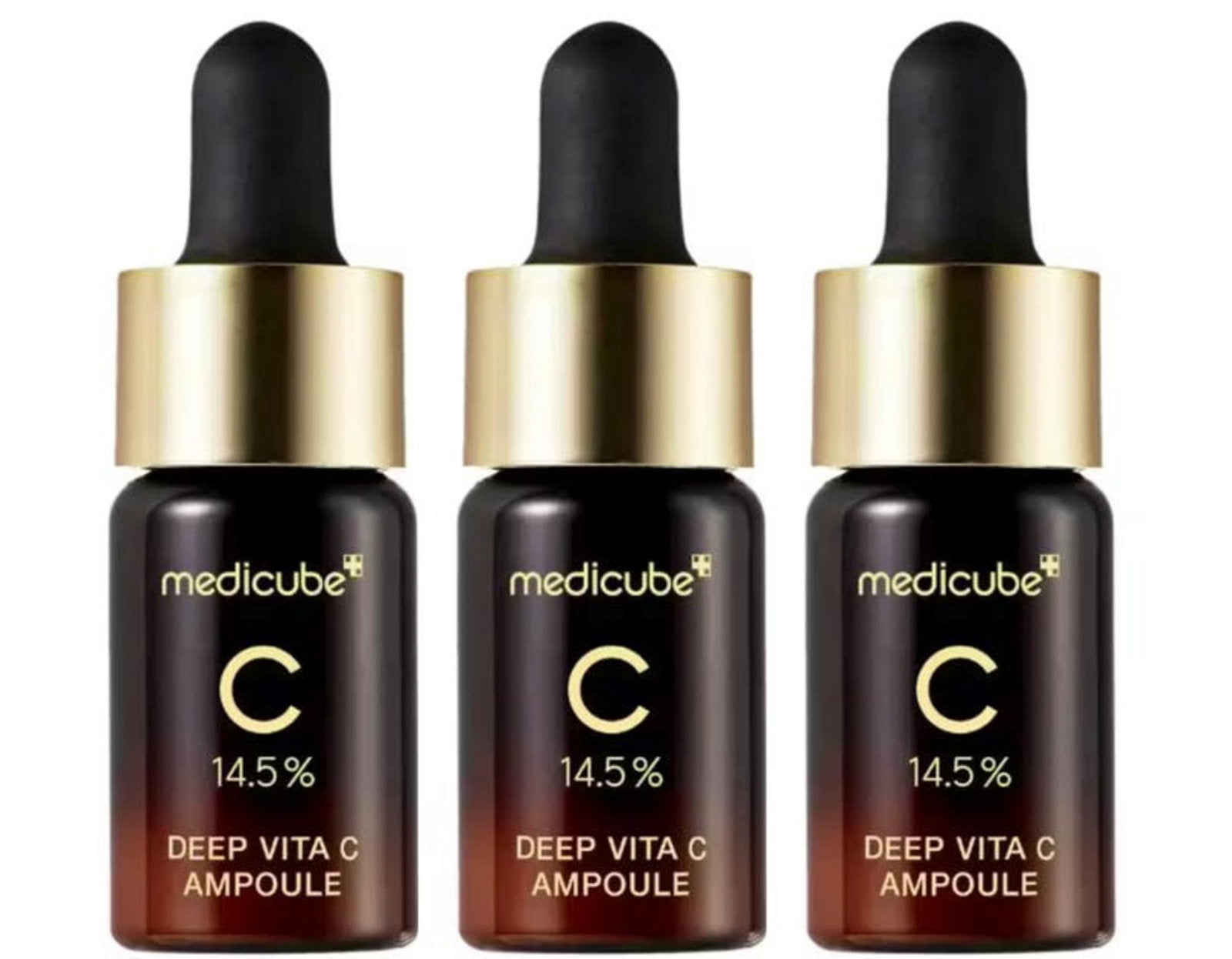Set, Medicube, Deep Vita C, Upplysning, Tonic lotion, För ansikte & hals, 3 st, 30 g