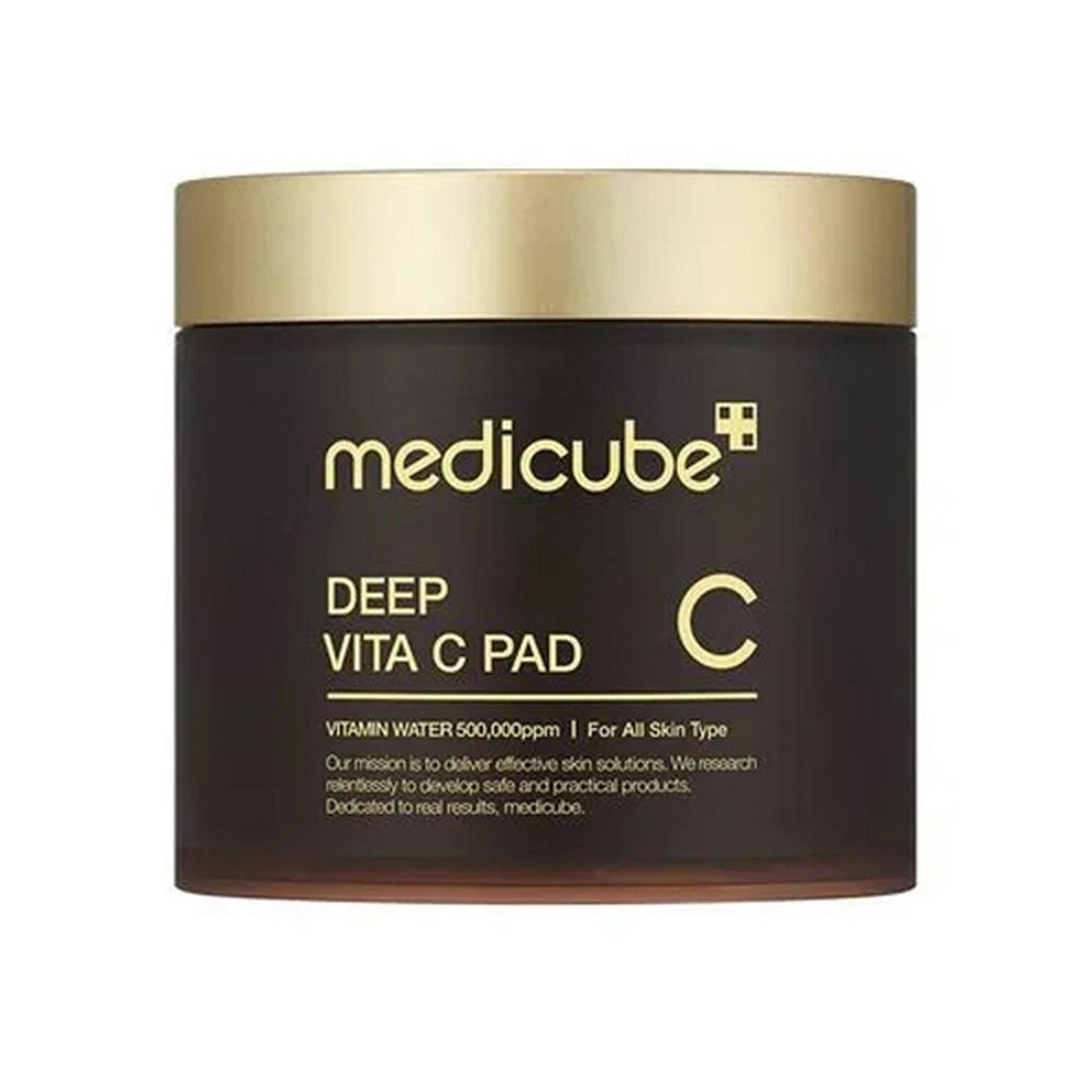 Medicube, Deep Vita C Glutathione Brightening Mask, Upplysning, Rengöringspads, 70 st