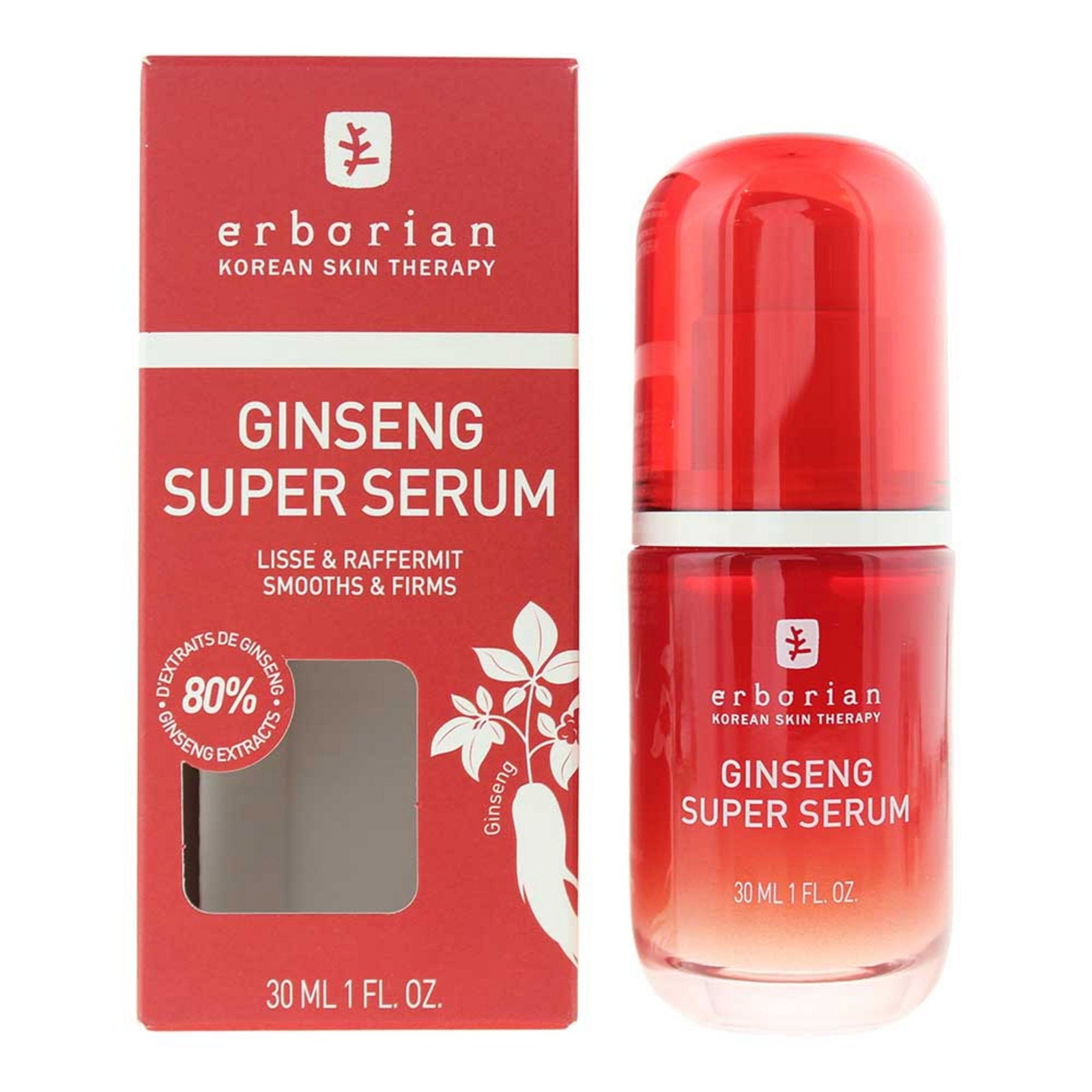Erborian, Erborian, Ginseng, Firmar och jämnar ut, Serum, För ansiktet, 30 ml
