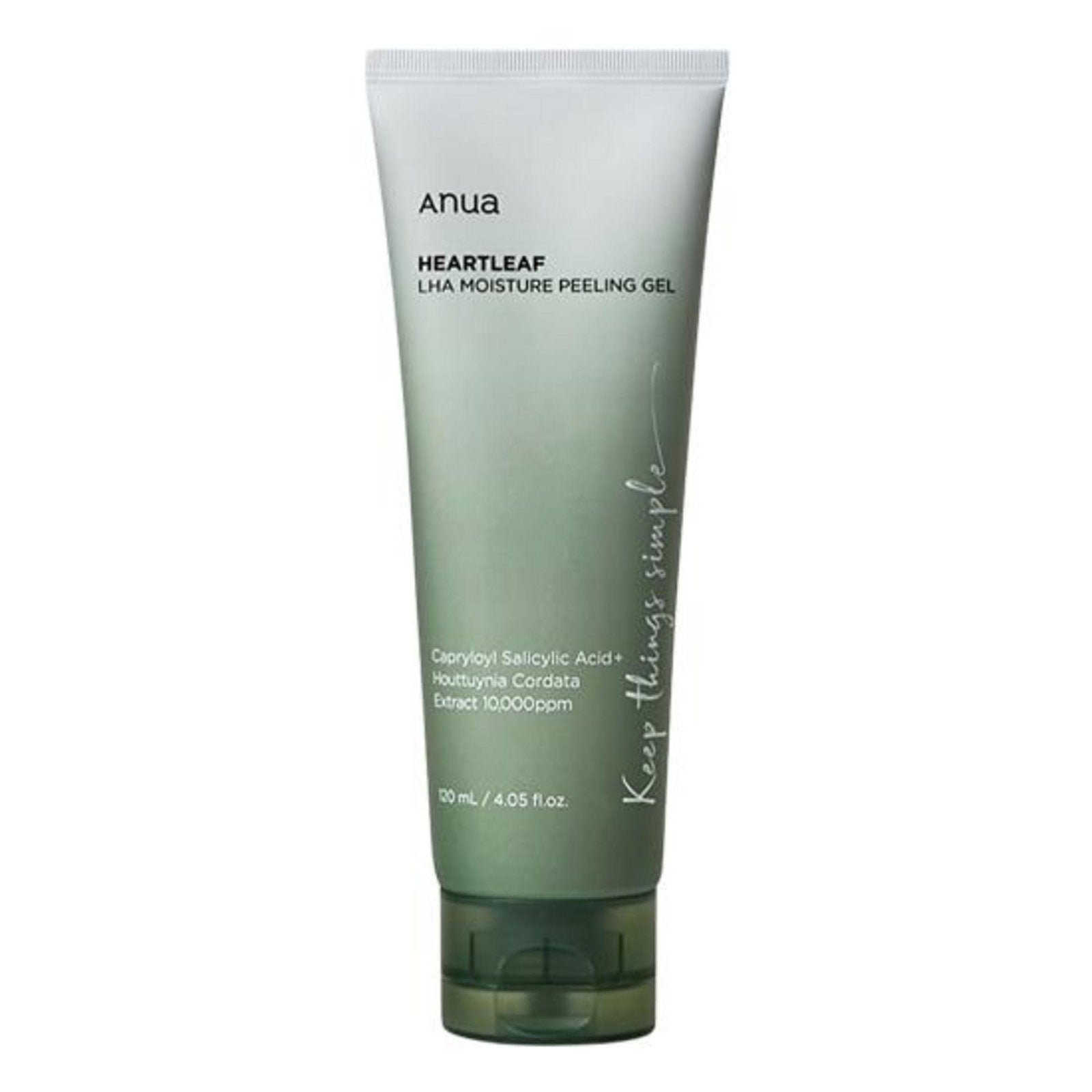 Anua, Heartleaf, LHA, Exfoliering, Peelinggel, 120 ml
