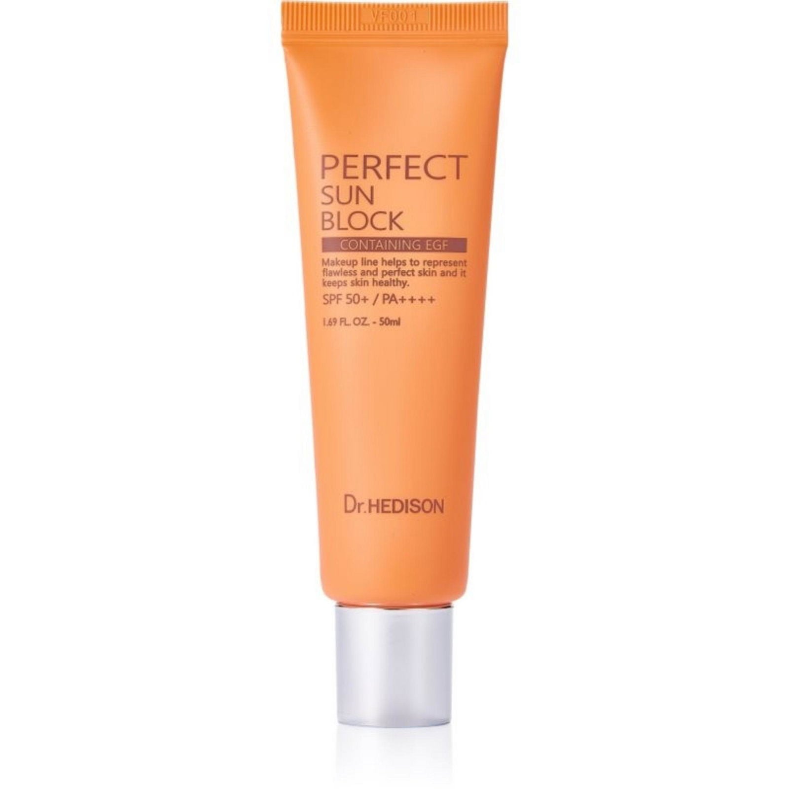 Dr. Hedison, Perfect Sun Block, När som helst, Grädde, Ansikte och kropp, Hög, 50 ml