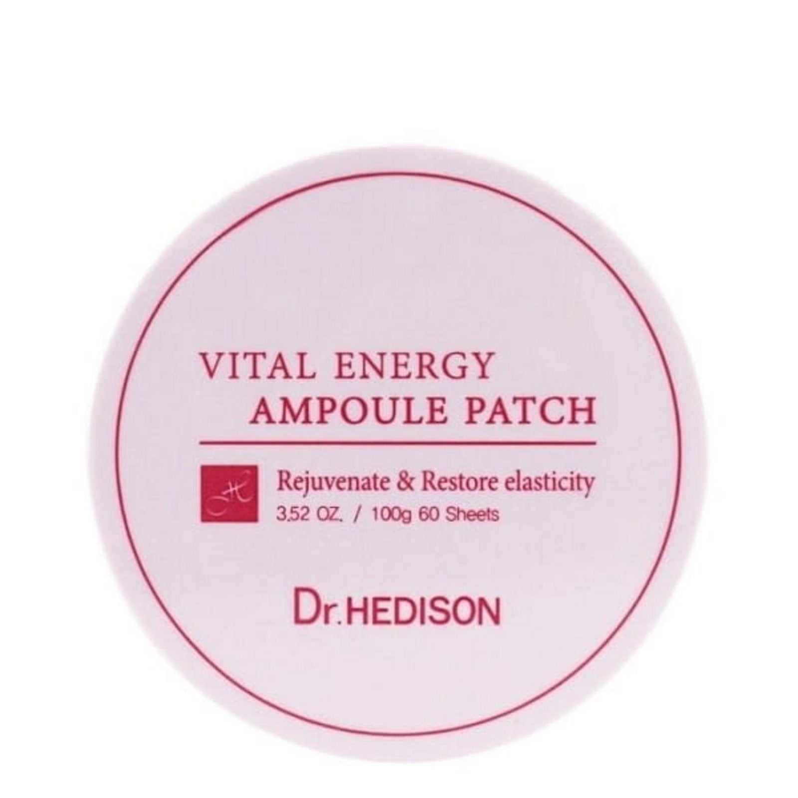 Dr. Hedison, Vital Energy, Föryngra, Ögontäckning, 60 st, 1.4 g