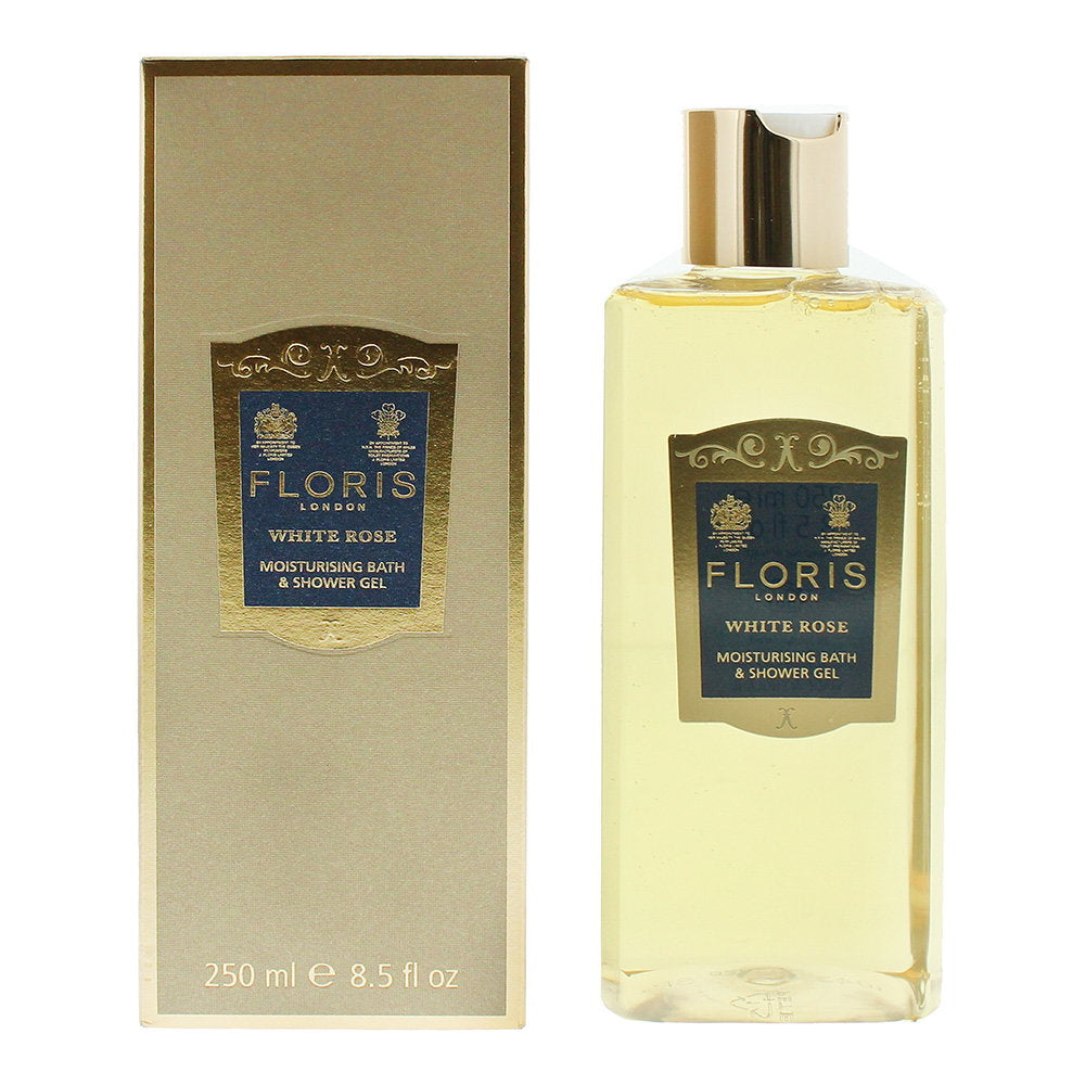 Floris Of London, White Rose, Blommig, Duschgel, Kropp, 250 ml
