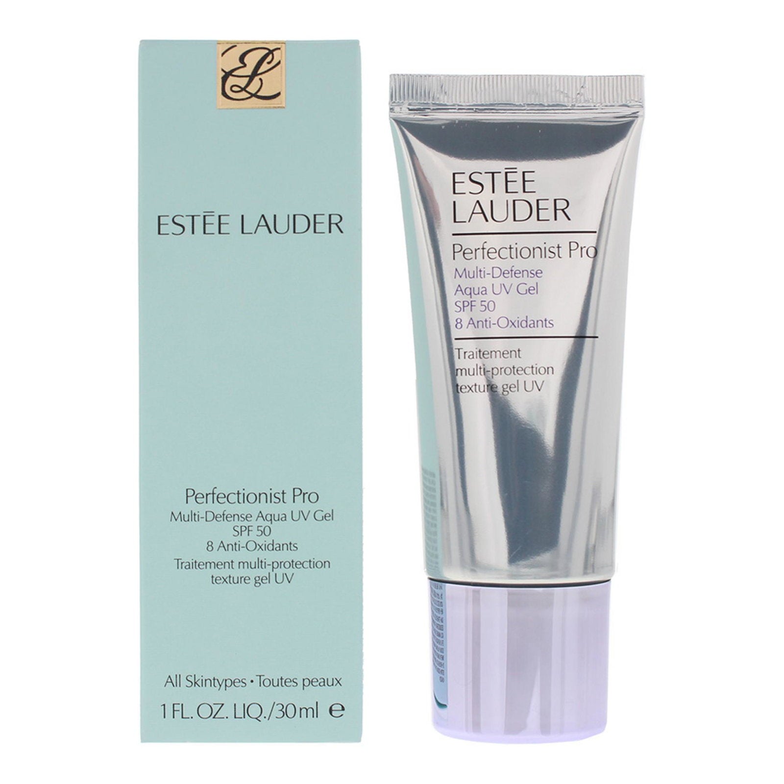 Estee Lauder, Perfectionist Pro Multi-Defense, 8 Anti-Oxidants, UV-skydd, Dag, Gel, För ansiktet, SPF 50, 30 ml