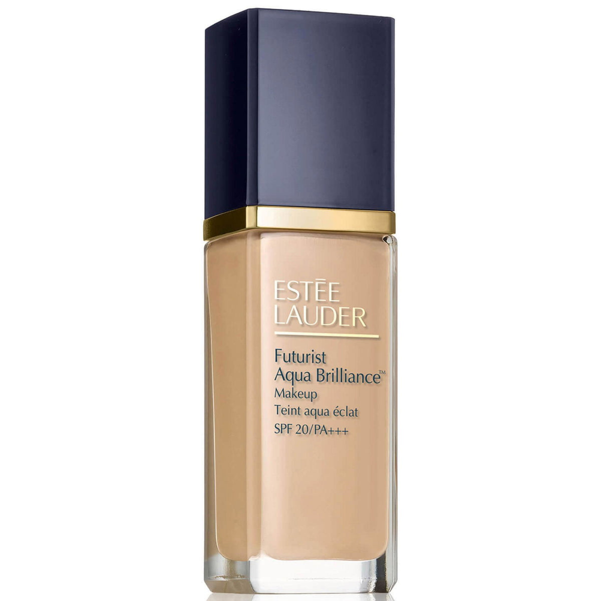 Estee Lauder, Futurist Aqua Brilliance, Lysande, Flytande foundation, 2C0, Kall vanilj, SPF 20, 30 ml