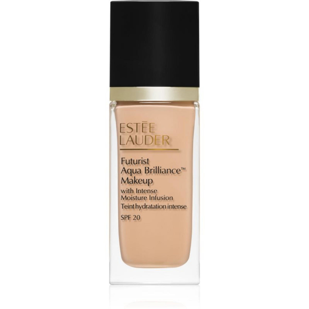 Estee Lauder, Futurist Aqua Brilliance, Hydrating & Illuminating, Flytande foundation, 1W1, Ben, SPF 20, 30 ml
