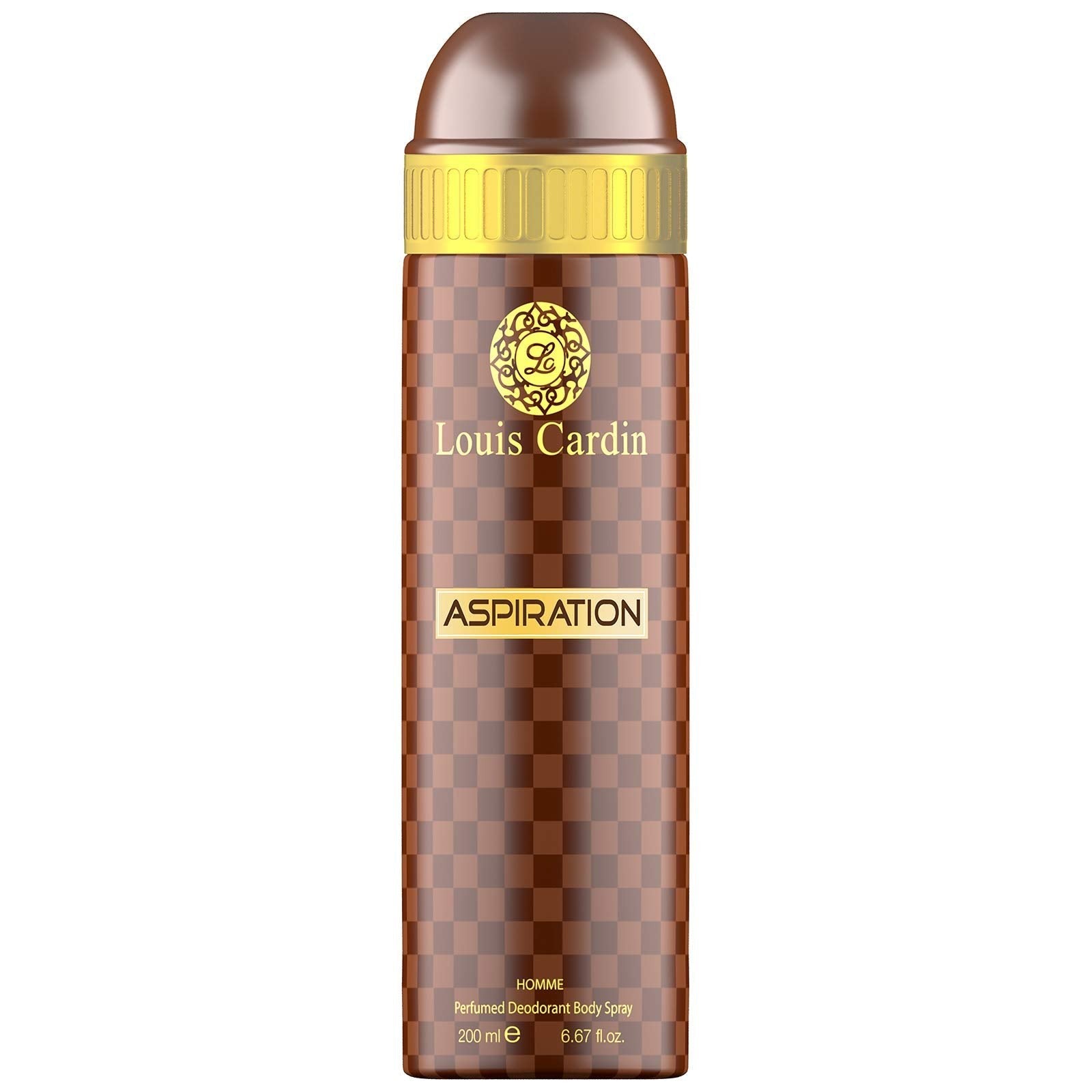 Louis Cardin, Aspiration, Deodorantspray, För män, 200 ml
