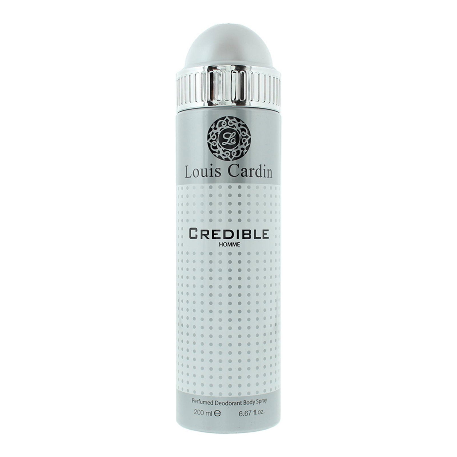 Louis Cardin, Credible Homme, Deodorantspray, För män, 200 ml
