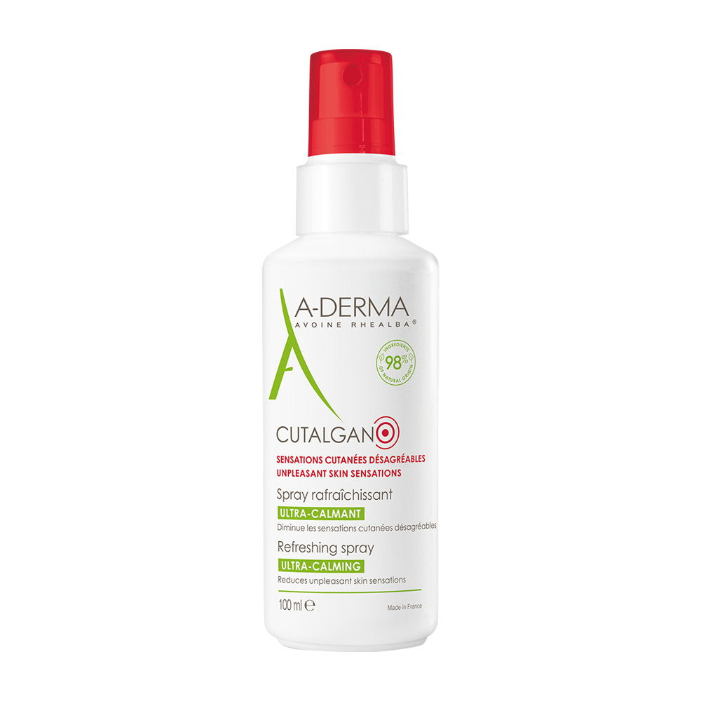 A-Derma, Cutalgan, Lugnande, Dimma spray, 100 ml