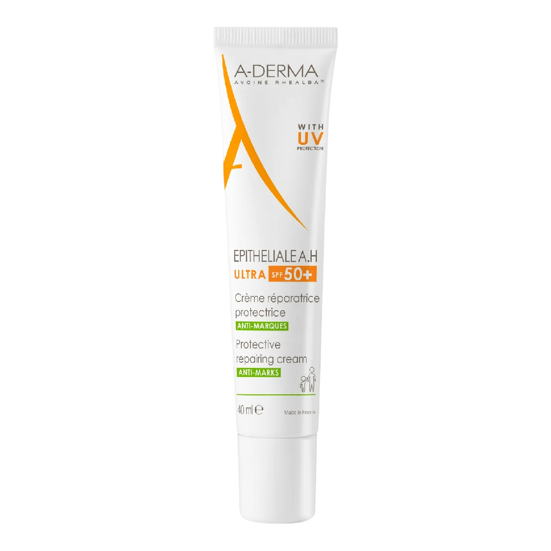 A-Derma, Epitheliale A.H, Anti-Marks, Lokal behandlingskräm, För torr/känslig och skör, 40 ml