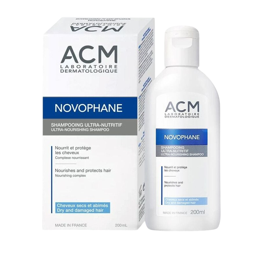 Laboratoire ACM, Novophane, Hårschampo, För näring, 200 ml