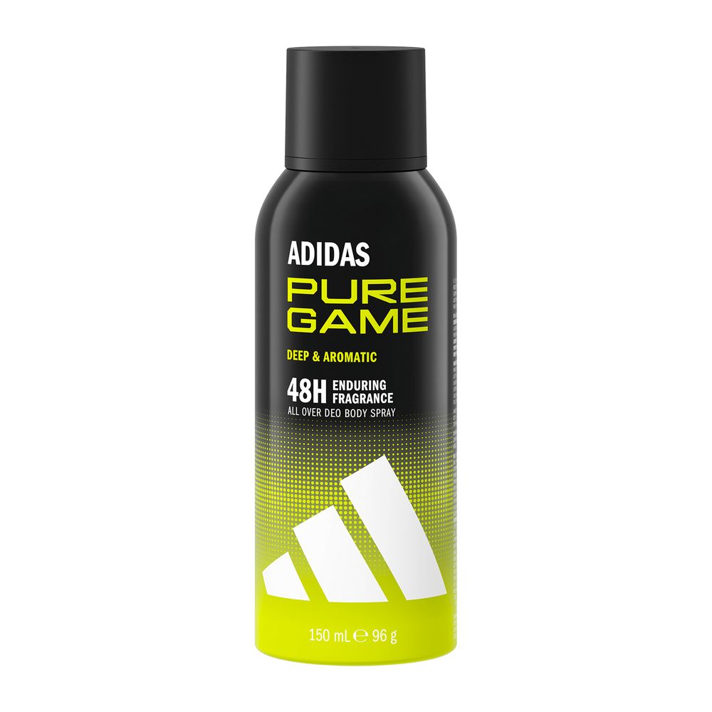 Adidas, Pure Game, 48h Protection, Deodorantspray, För män, 150 ml