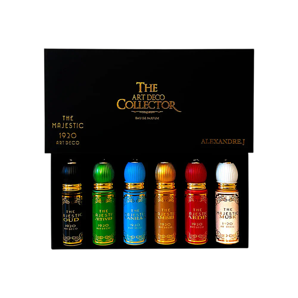Set, Alexandre.J, The Majestic Collection, Parfymvatten, Unisex, 6 st, 8 ml