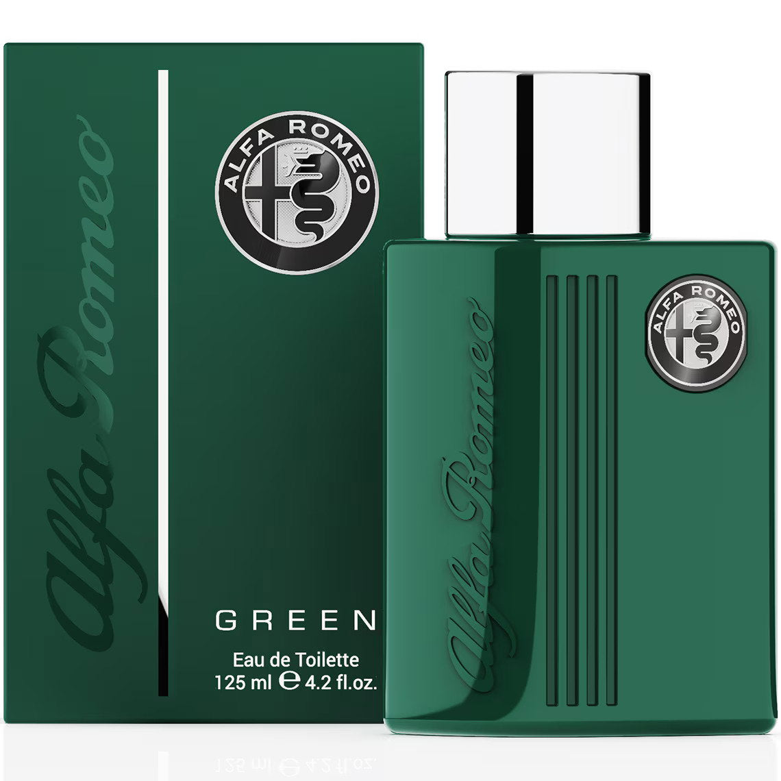 Alfa Romeo, Green, Eau de Toilette, För män, 125 ml