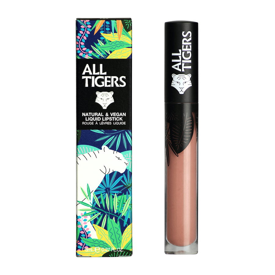 All Tigers, Natural & Vegan, Naturlig, Matt, Läppglans, 681, Lita på min instinkt, 8 ml
