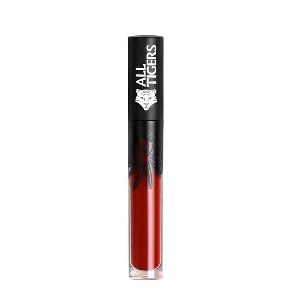 All Tigers, Natural & Vegan, Naturlig, Skinande, Läppglans, 817, Håll huvudet högt, 8 ml