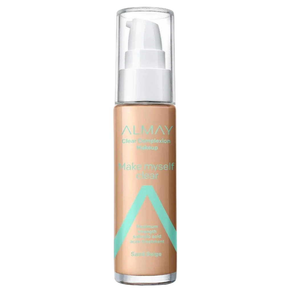 Almay, Clear Complexion, Salicylsyra, Flytande foundation, 700, Varm beige, 30 ml