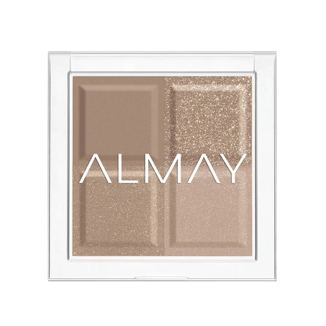 Almay, Shadow Quad, Ögonskuggspalett, 130, Ostrons, 4 nyanser, 3.5 g