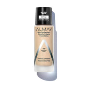 Almay, Skin Perfecting Comfort, Matt, Flytande foundation, 110, Neutral Buff, SPF 15, 30 ml