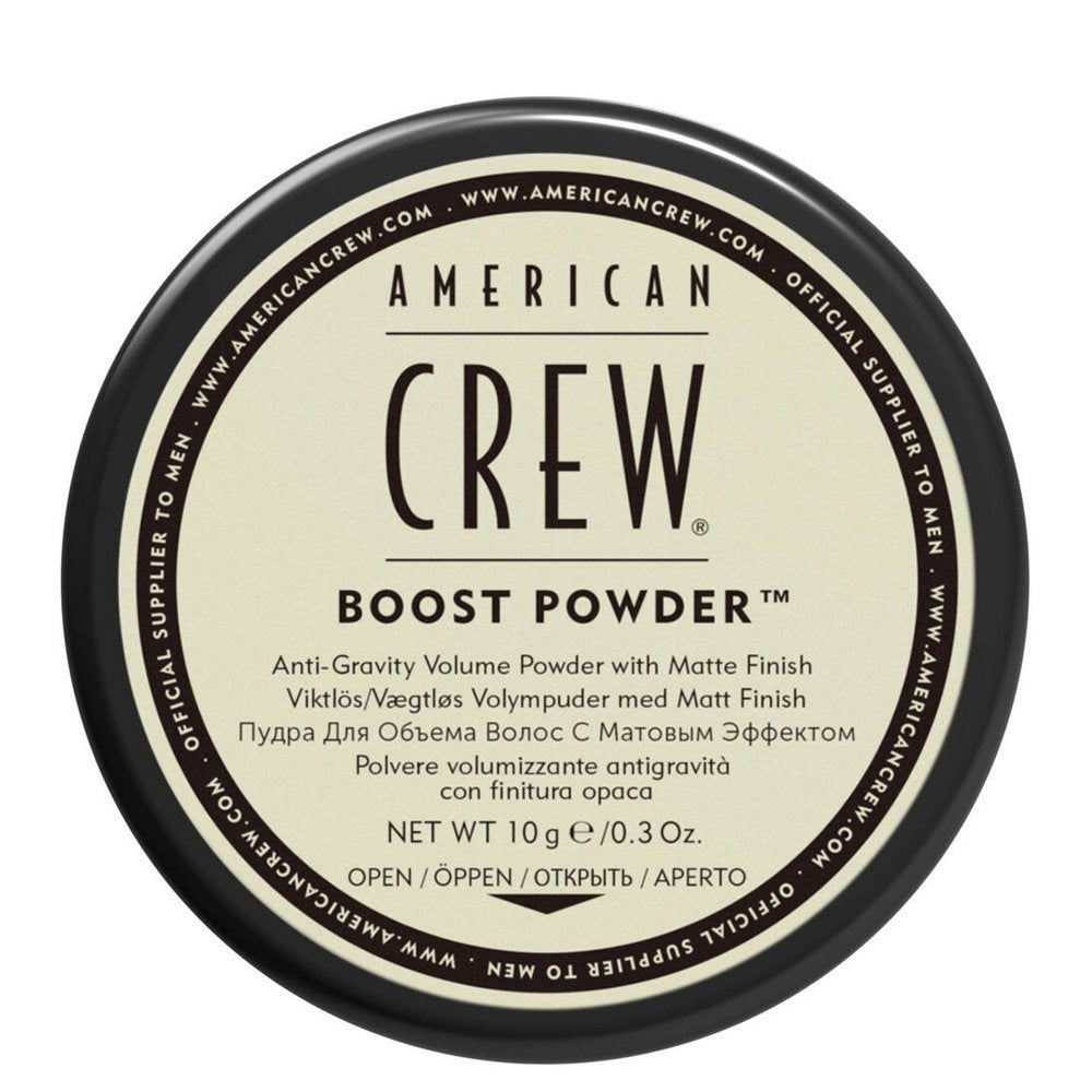 American Crew, Boost Powder, Stylingpulver för hår, För volym, Fast grepp, 10 g