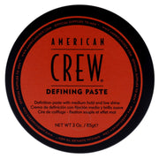 American Crew, Defining Paste, Vegan, Hårstylingspasta, För styling, Medium stadga, 85 g