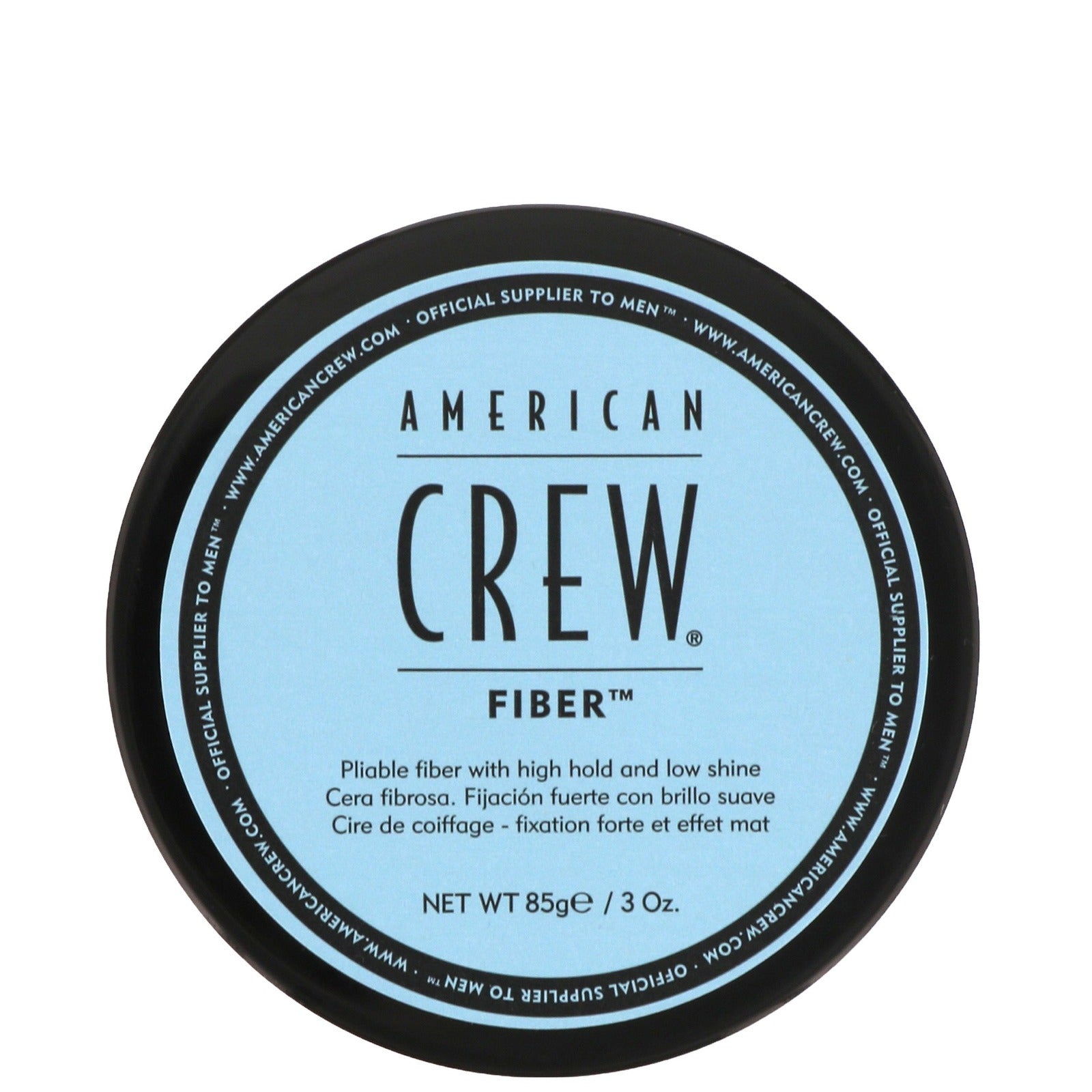 American Crew, Fiber, Alkoholfri, Hårstylingpomada, Formning, Starkt grepp, 85 g